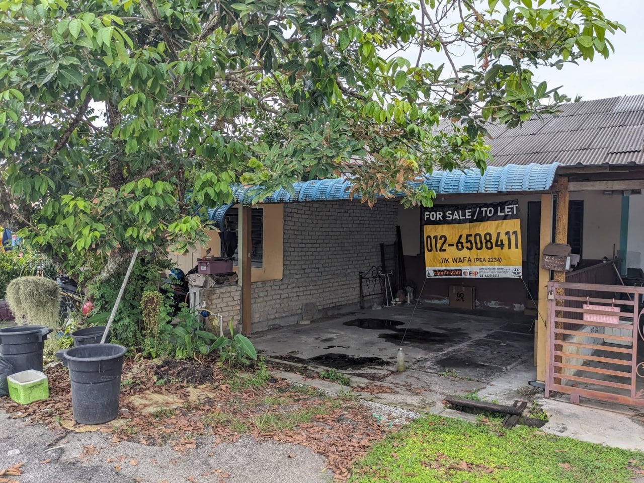 Medium cost terrace house at Lorong Kelah, Taman Setia Jaya