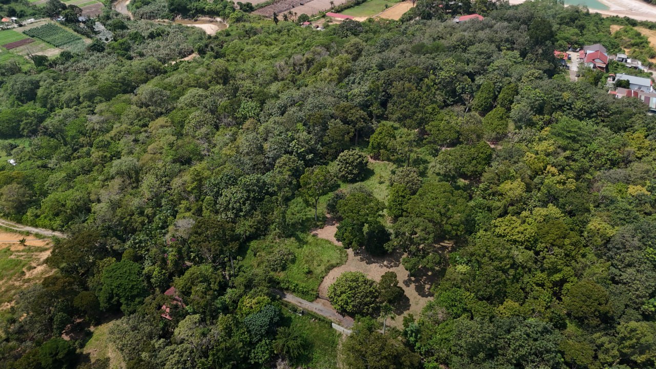 Hilltop land with nice view and breezy