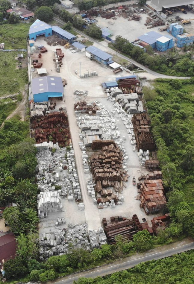Converted industrial land 3.12 ac with tenancy