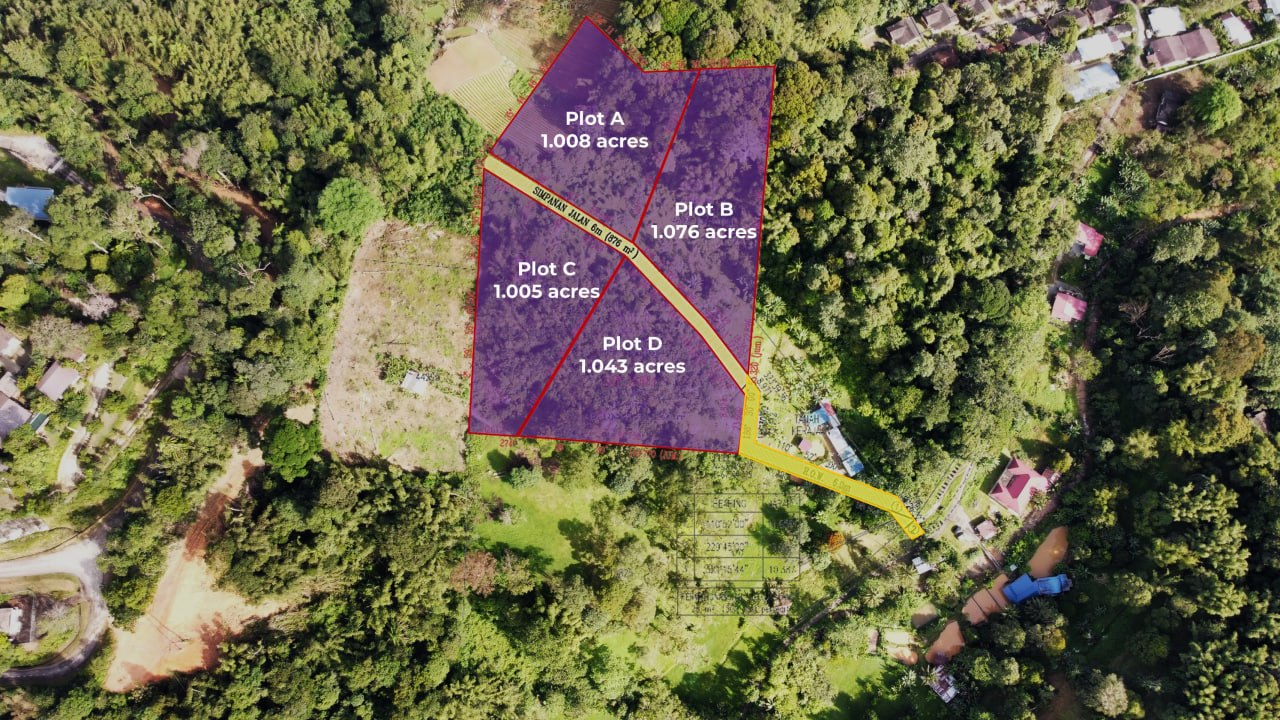 Janda Baik agricultural land